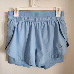 Vuori Clementine 2.0 Shorts Women’s Medium Blue Lined Athletic Running